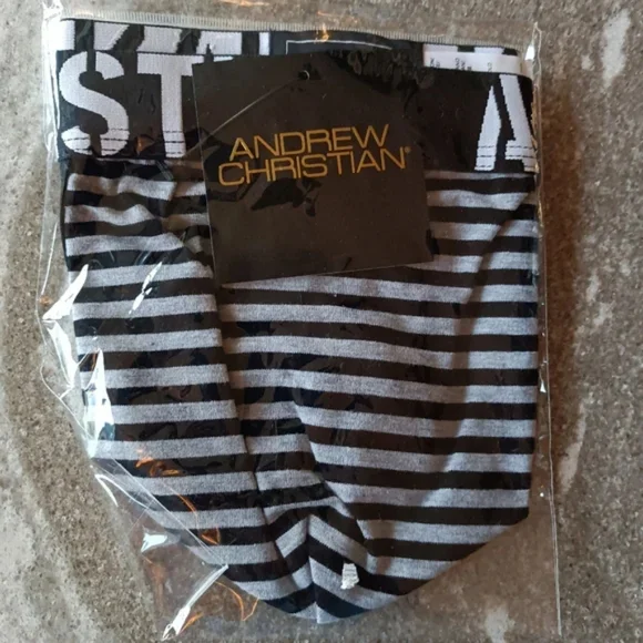 🔥 Andrew Christian Men's Prison Jockstrap Underwear New Size Medium - Picture 3 of 3
